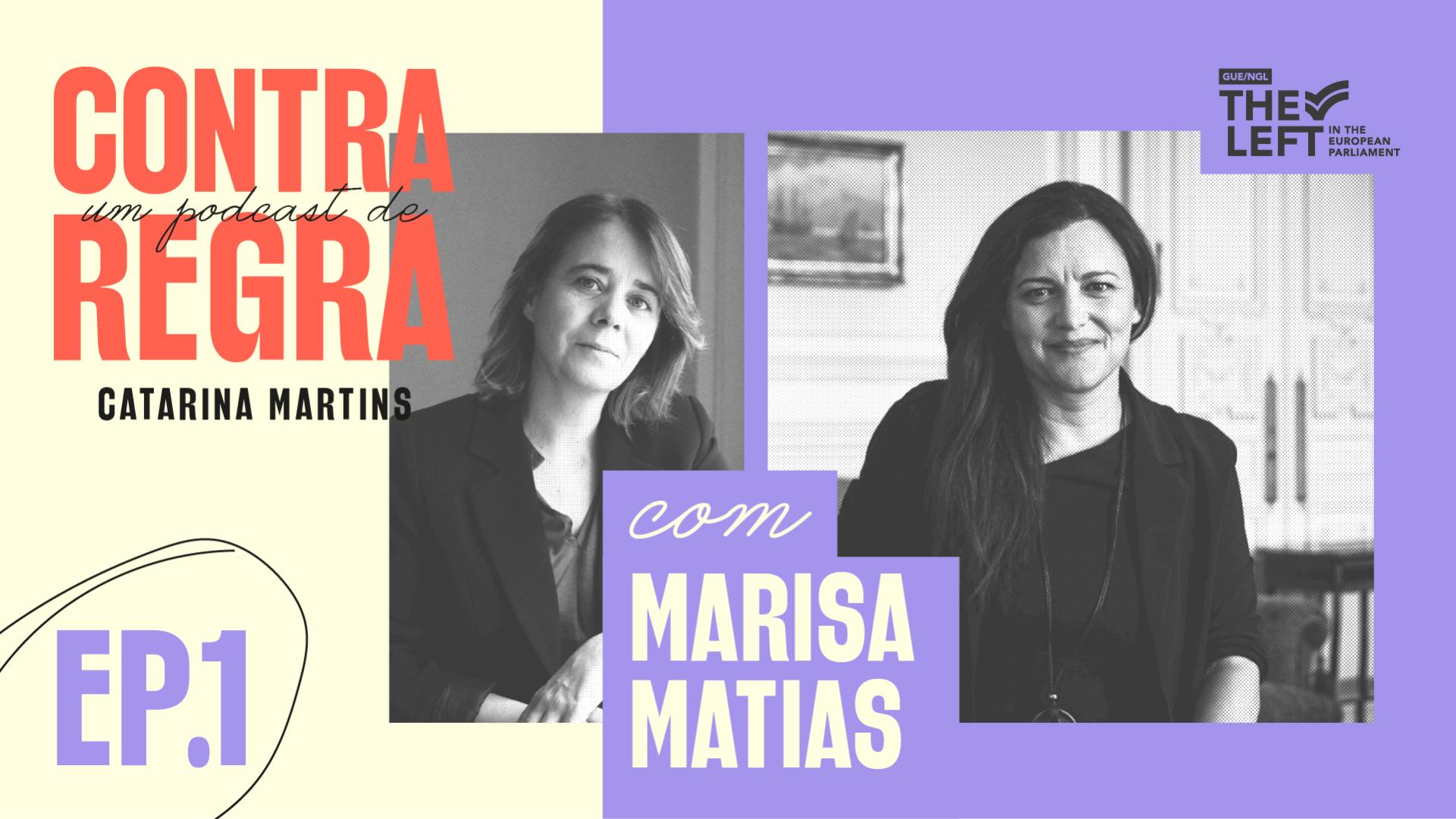 Catarina Martins com Marisa Matias